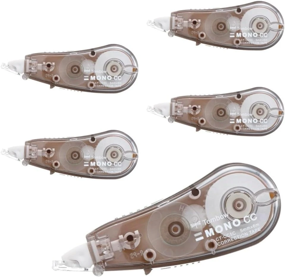 Tip Ex Kertas / Correction Tape Tombow CT-CC5C52 MONO Soft Beige 5mmx6m